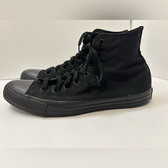 Converse Chuck Taylor All Star High-Top Sneakers – Triple Black - Picture 6 of 9